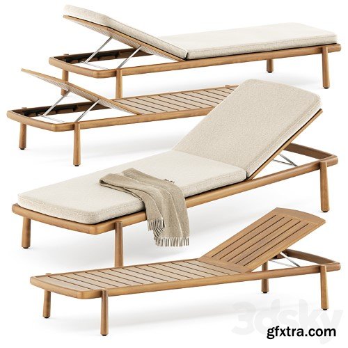 3dsky Pro - Ukiyo lounger by Tribu