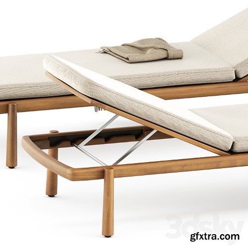 3dsky Pro - Ukiyo lounger by Tribu