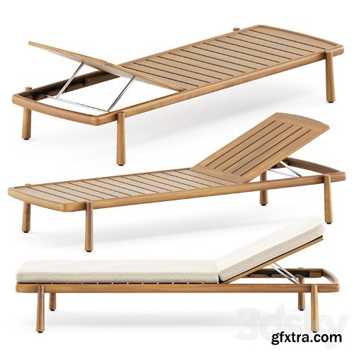 3dsky Pro - Ukiyo lounger by Tribu