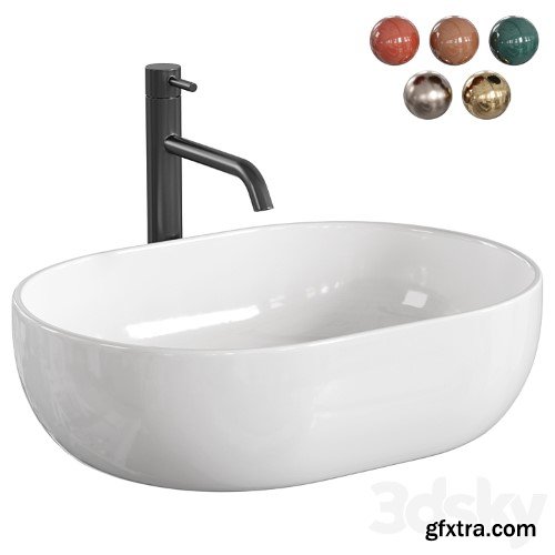 3dsky Pro - Countertop Basin Rea Amelia 48