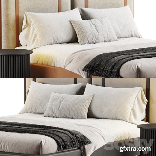 3dsky Pro - Figaro Headboard bed