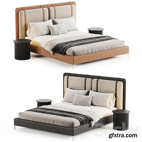 3dsky Pro - Figaro Headboard bed