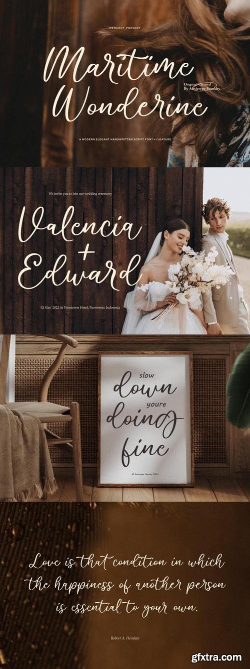 AT Maritime Wonderine font