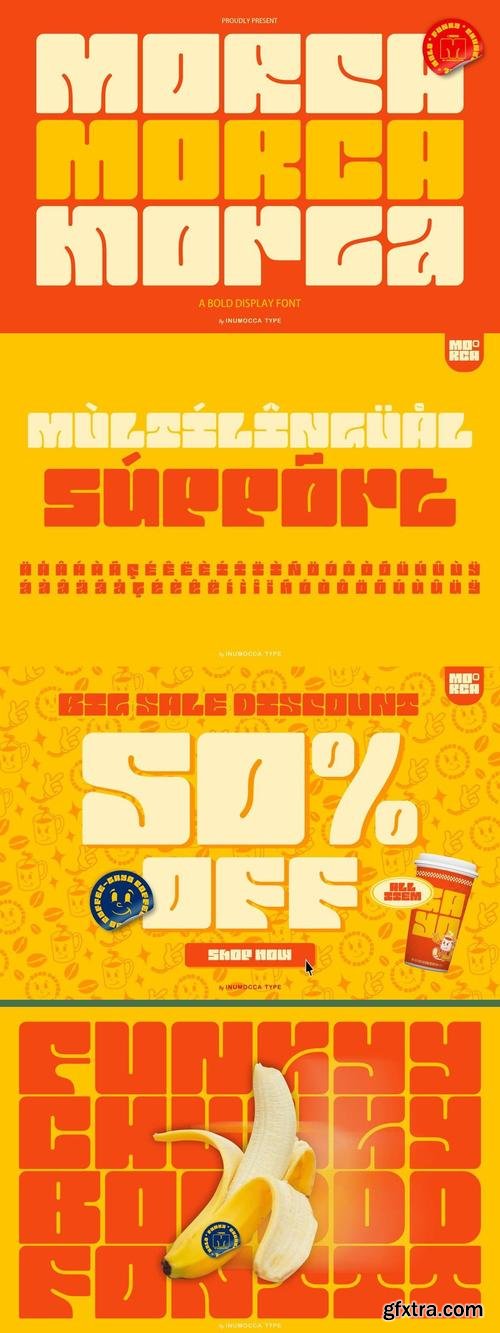 Morca - Bold Display Font