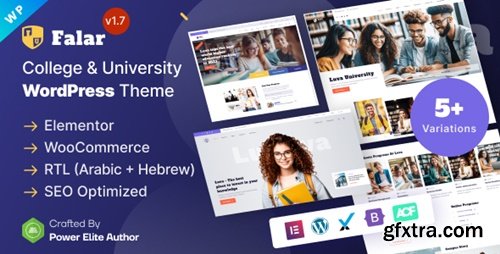 ThemeForest - Falar - College University Elementor WordPress Theme 51054712 v1.7.0