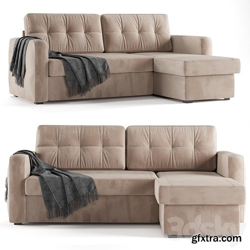 3dsky Pro - Loko corner sofa