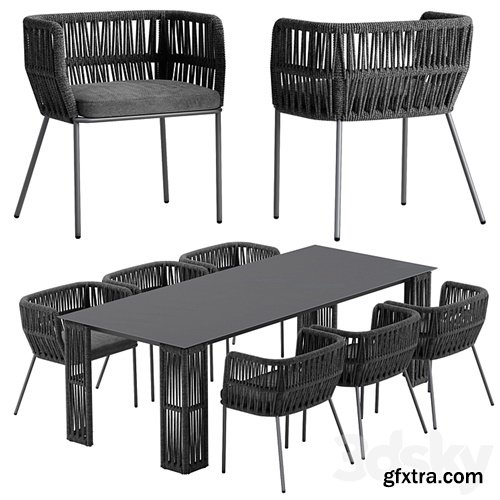 3dsky Pro - Talenti cliff dining set