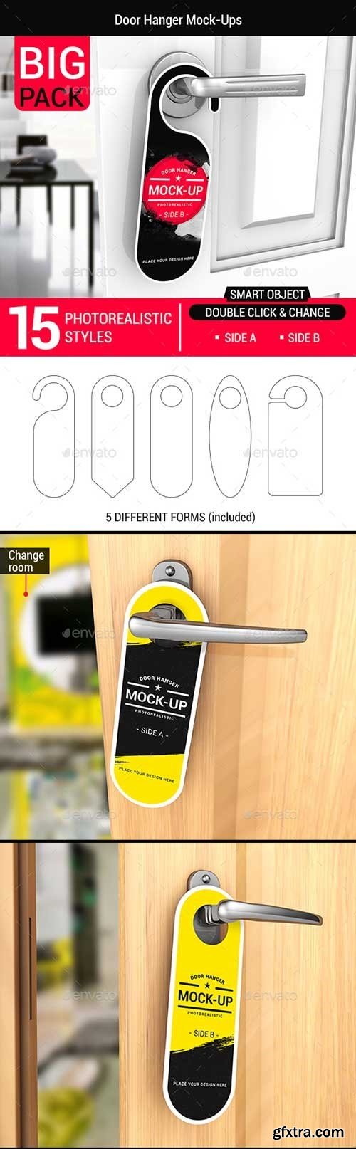 Graphicriver - Door Hanger Mock-Ups 15638650
