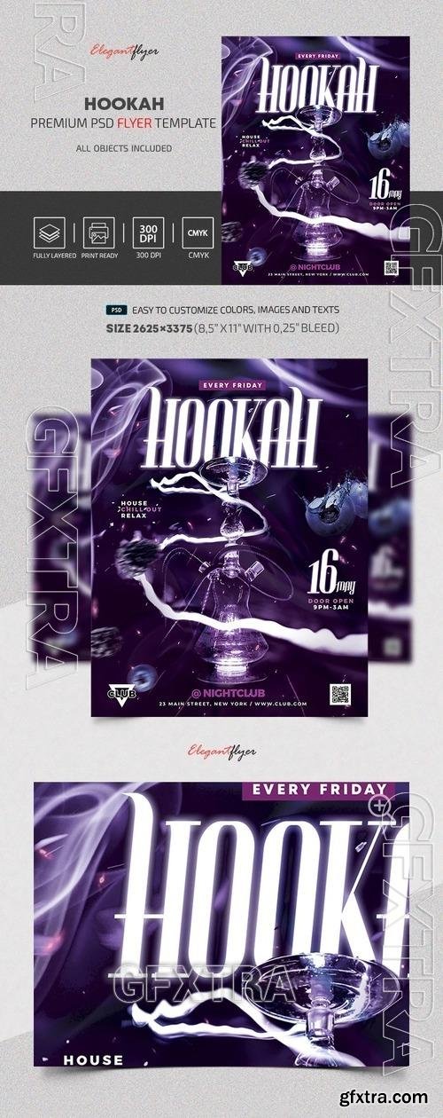Hookah Flyer - Premium Flyer template (PSD)