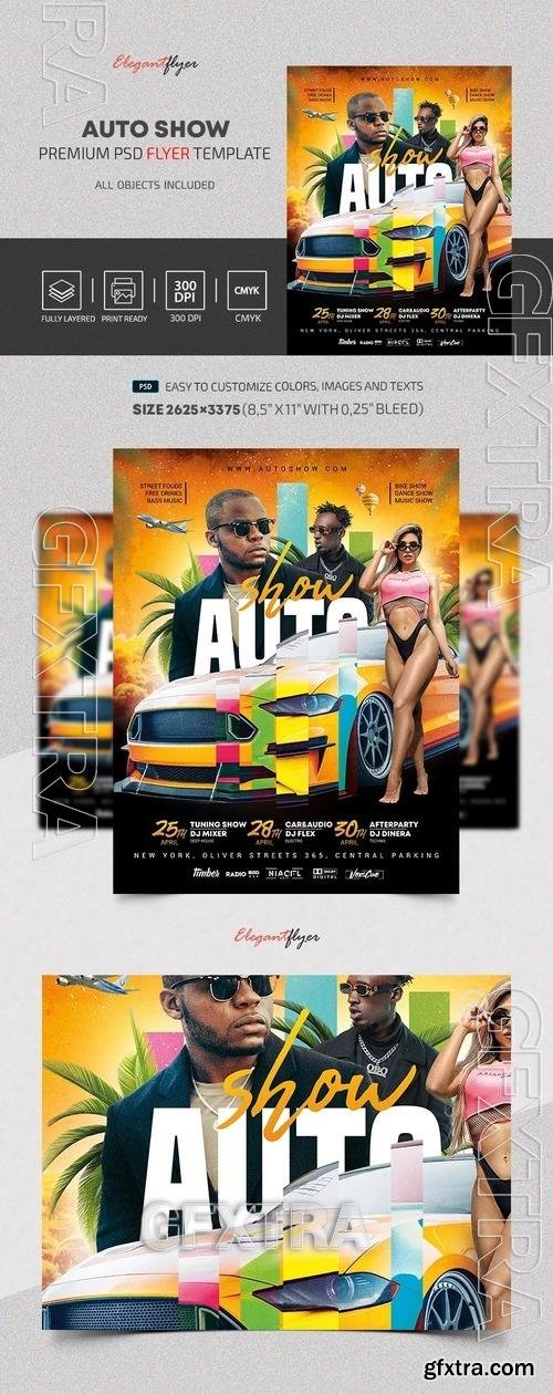 Auto Show Flyer - Premium Flyer template (PSD) Auto Show Flyer - Premium Flyer template (PSD)