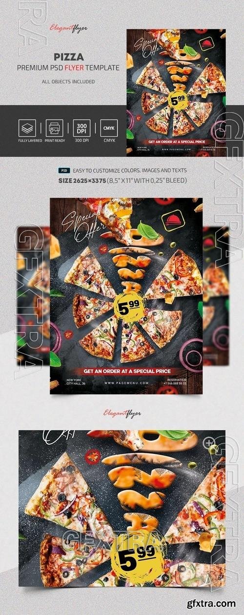 Pizza Flyer - Premium Flyer template (PSD)