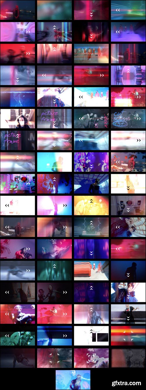 MotionVFX - mTransition Noise - 69 Filmic Transitions for Final Cut Pro