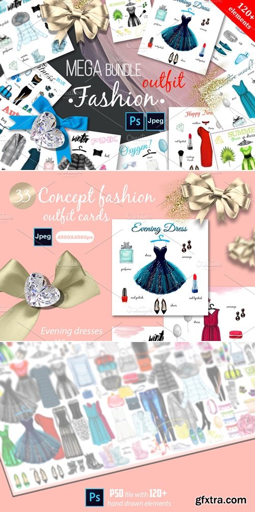 CM - Mega Bundle. Fashion big set 1318223