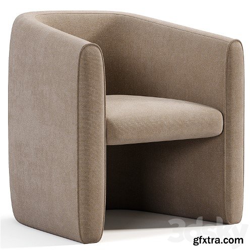 3dsky Pro - Senderos Wool Chair By Diego Olivero Studio