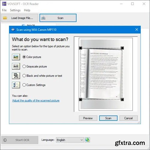 VovSoft OCR Reader 4.0
