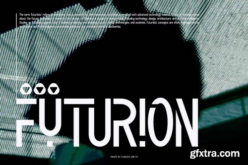 CreativeMarket - Astratura - Futuristic Font