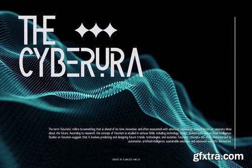 CreativeMarket - Astratura - Futuristic Font