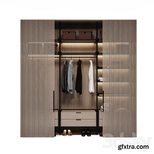 3dsky Pro - Poliform wardrobe