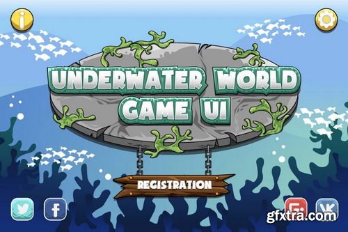 Craftpix - Underwater World Game UI