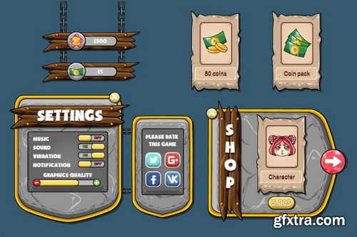 Craftpix - Underwater World Game UI