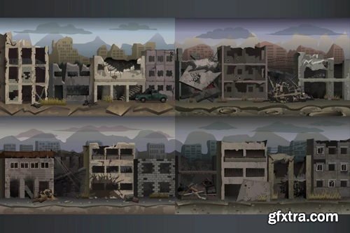 Craftpix - War 2D Game Backgrounds