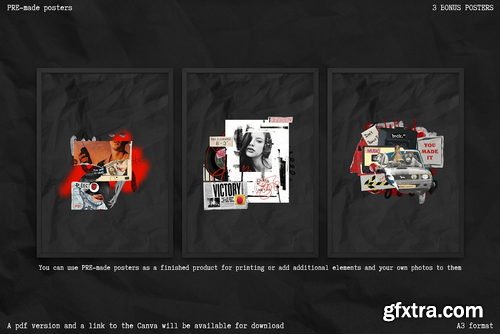 CreativeMarket - MIXED MEDIA SET my NOSTALGIA - 14481259