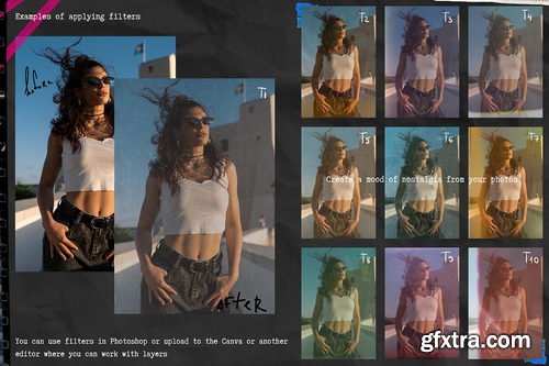CreativeMarket - MIXED MEDIA SET my NOSTALGIA - 14481259