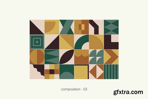 CreativeMarket - Duotone Geo Shapes - 91743062