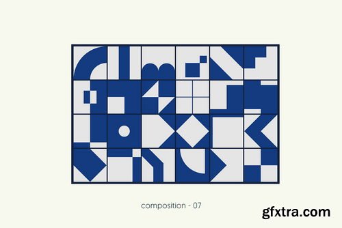 CreativeMarket - Duotone Geo Shapes - 91743062