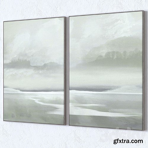 3dsky Pro - Set of large wall paintings 3164