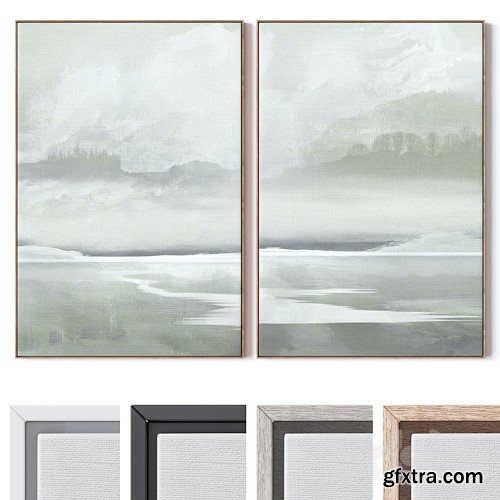 3dsky Pro - Set of large wall paintings 3164