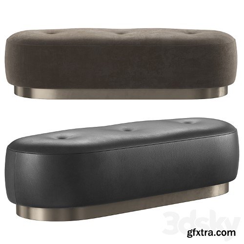 3dsky Pro - Torii Bold Pouf by Minotti