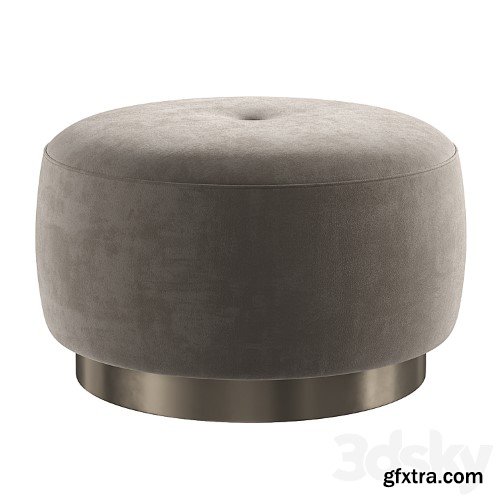 3dsky Pro - Torii Bold Pouf by Minotti