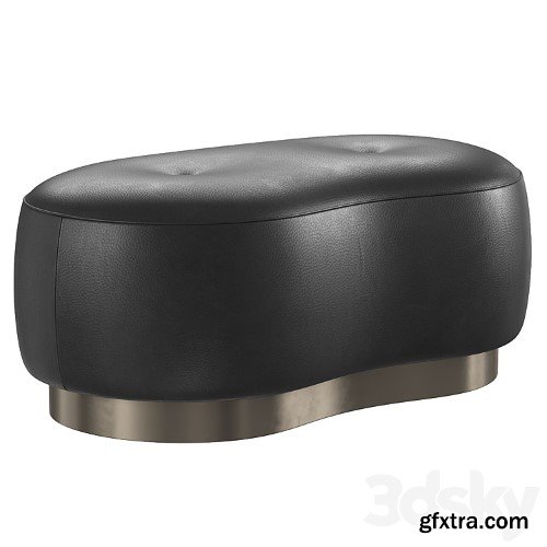 3dsky Pro - Torii Bold Pouf by Minotti