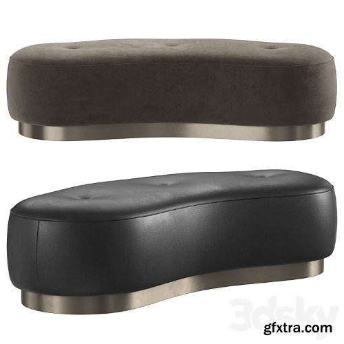 3dsky Pro - Torii Bold Pouf by Minotti