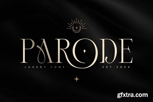 Myfonts - Parode Font