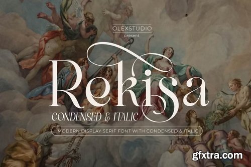CreativeMarket - REKISA - Modern Display Serif