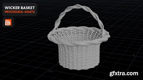 Cgside - Procedural Wicker Basket in Houdini