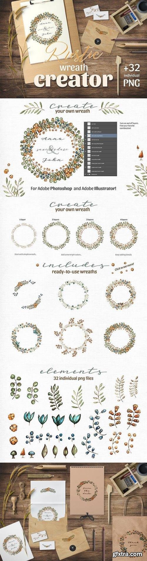 CM - Rustic Wreath Creator 1621948