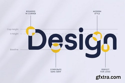 Soft - Modern Rounded Font