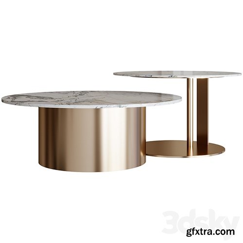 3dsky Pro - Coffee table Segrate Gray Slate Table