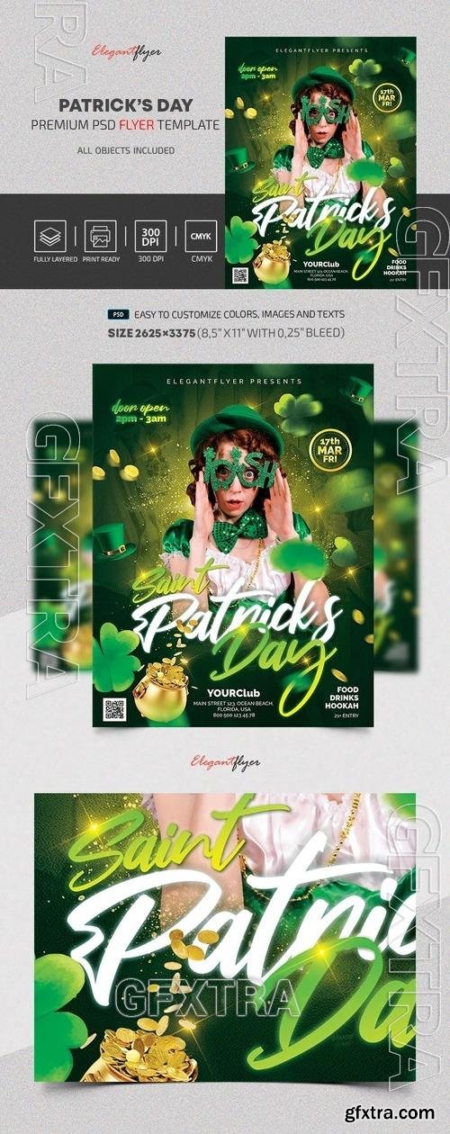 Patricks Day Flyer - Premium Flyer template (PSD) Patricks Day Flyer - Premium Flyer template (PSD)