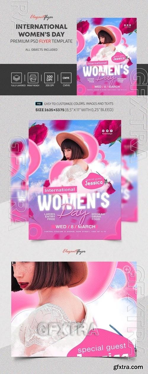 International Womens Day - Premium Flyer template (PSD) International Womens Day - Premium Flyer template (PSD)