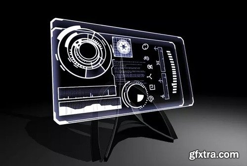 Animated Holo-interface v1.0