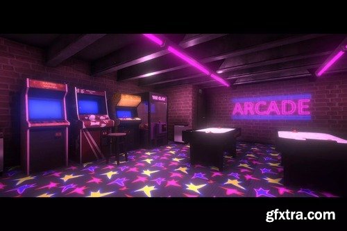 Arcade Room Interior v1.0