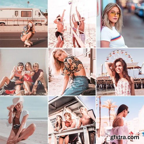 Phlearn - California Vibes Lightroom Presets for Classic & Mobile