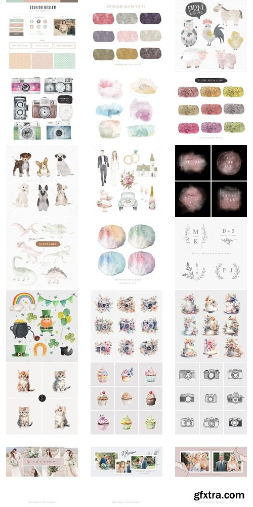 Squijoo - Design Elements 31xPSDs