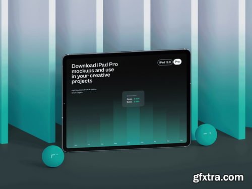 Craftwork Design - Padsy iPad Pro Mockups Vol.02