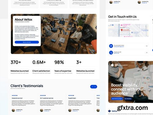 Craftwork Design - Vellox SEO Agency Template