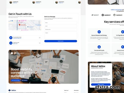 Craftwork Design - Vellox SEO Agency Template